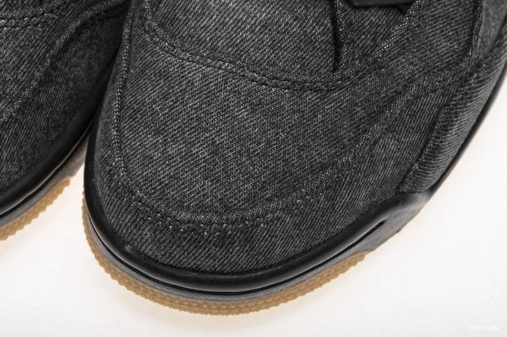 Black Air Jordan Denim AO2571-001 4 Levi's 0312